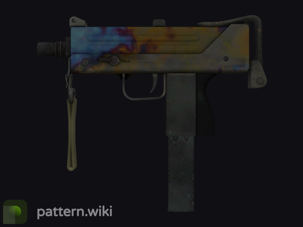 MAC-10 Case Hardened seed 659