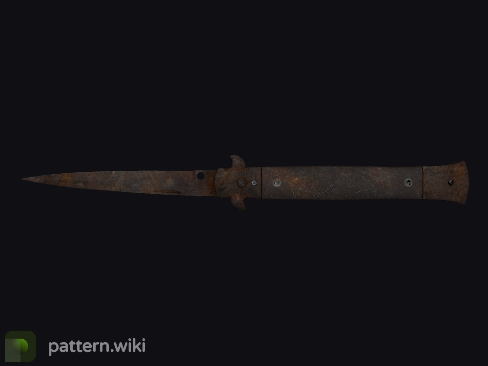 Stiletto Knife Rust Coat seed 178