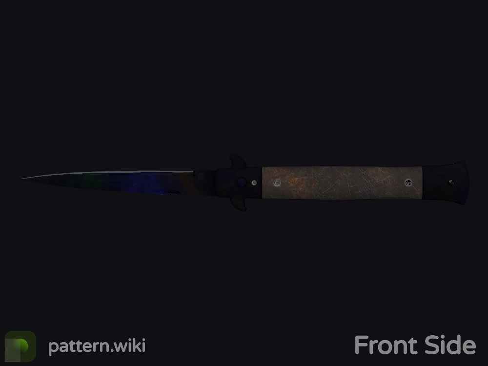 Stiletto Knife Doppler seed 44