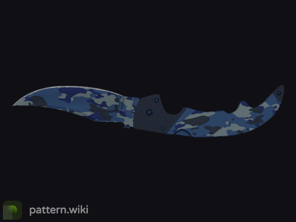 Falchion Knife Bright Water seed 760