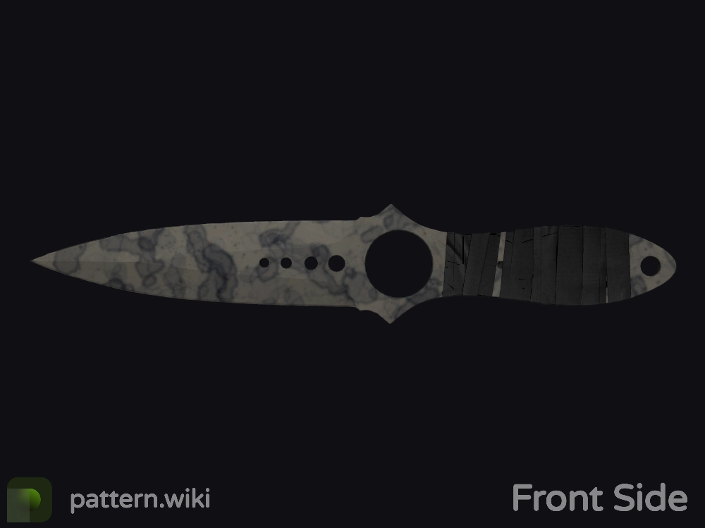 Skeleton Knife Stained seed 781