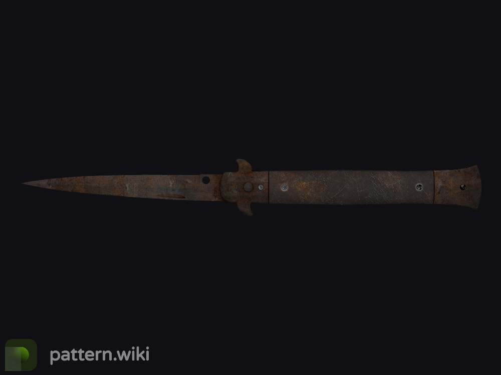 Stiletto Knife Rust Coat seed 41