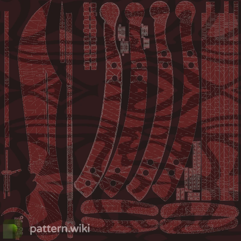 Butterfly Knife Slaughter seed 480 pattern template