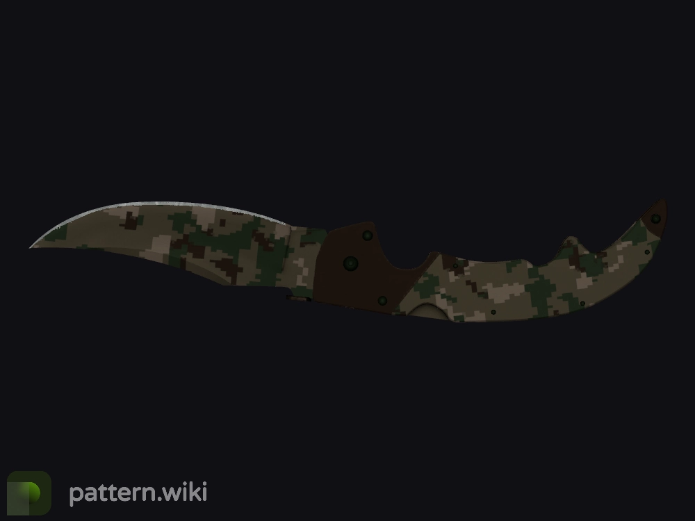 Falchion Knife Forest DDPAT seed 433