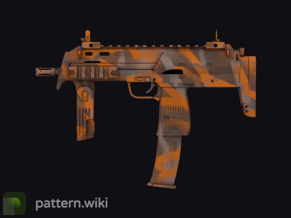 MP7 Orange Peel seed 136