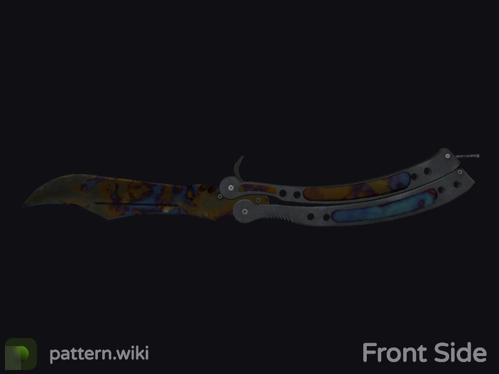 Butterfly Knife Case Hardened seed 28