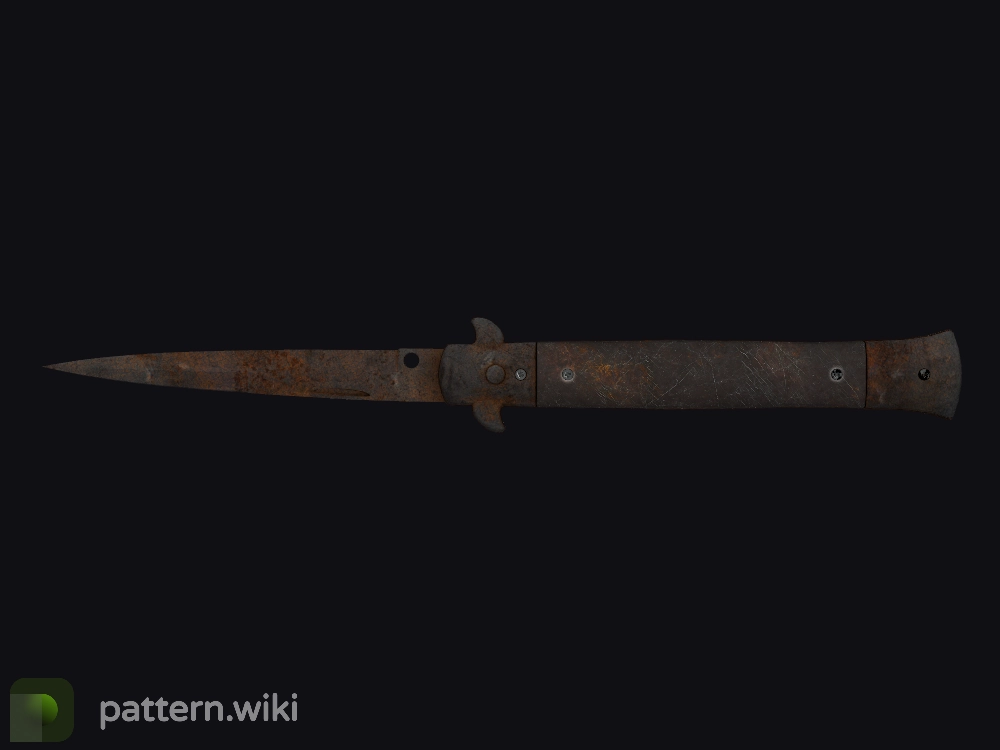 Stiletto Knife Rust Coat seed 436