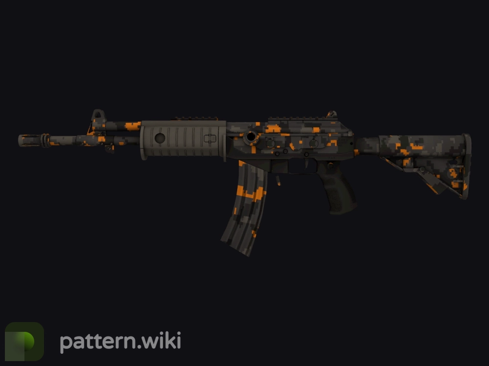 Galil AR Orange DDPAT seed 753