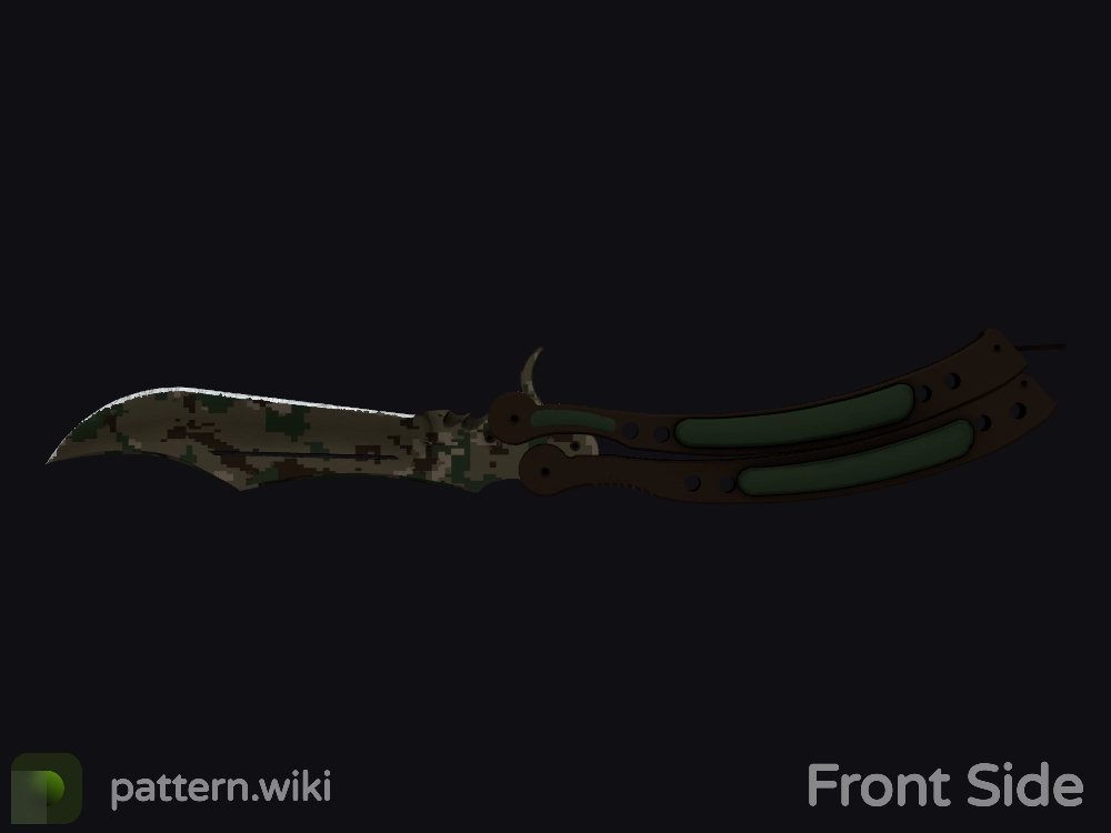 Butterfly Knife Forest DDPAT seed 46