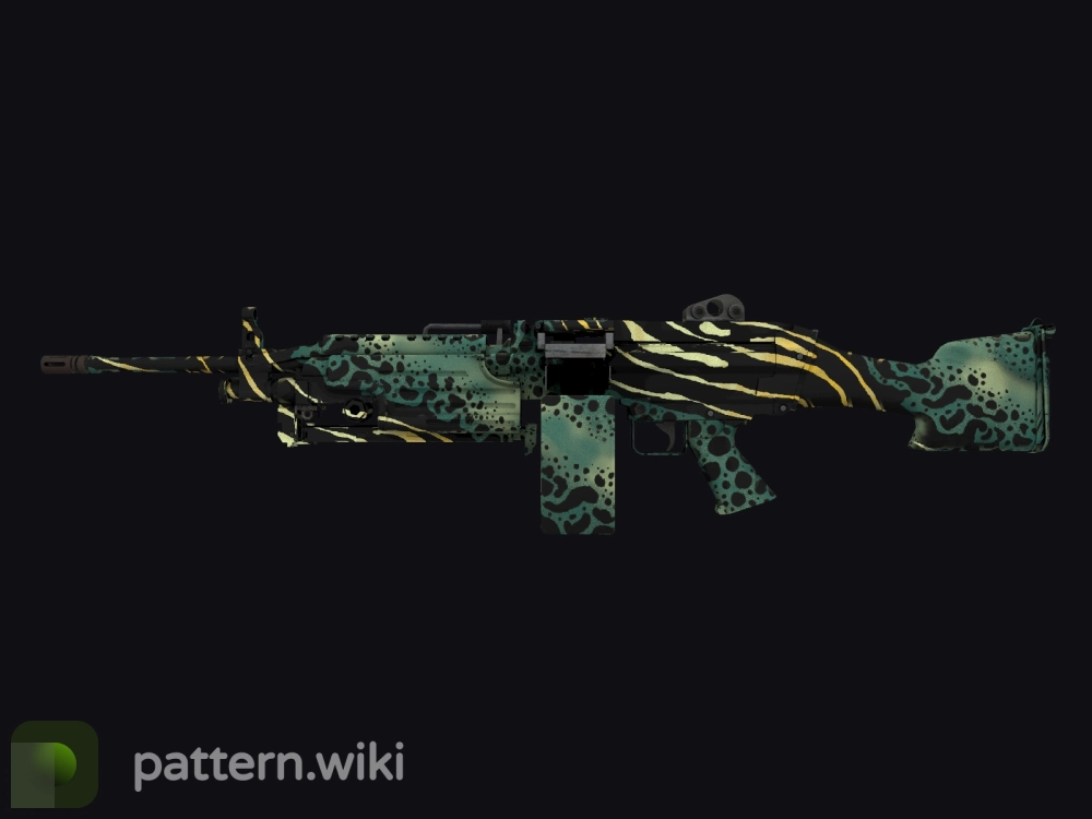 M249 Emerald Poison Dart seed 223