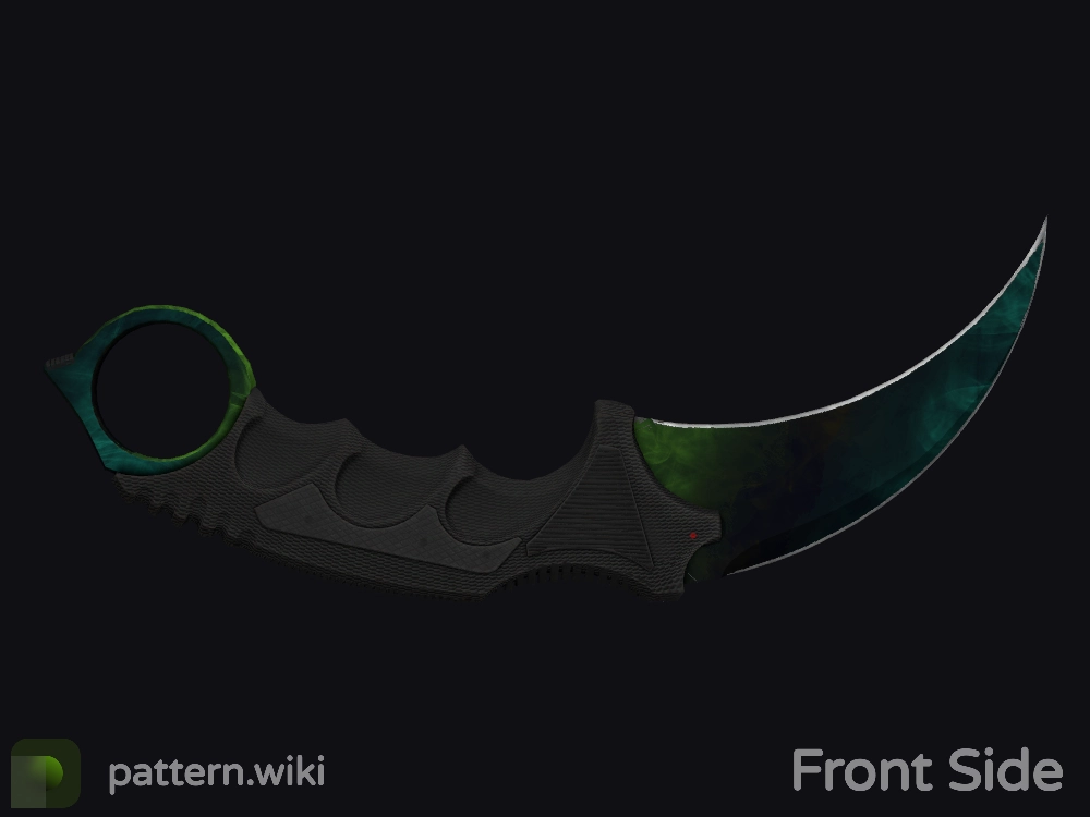 Karambit Gamma Doppler seed 208