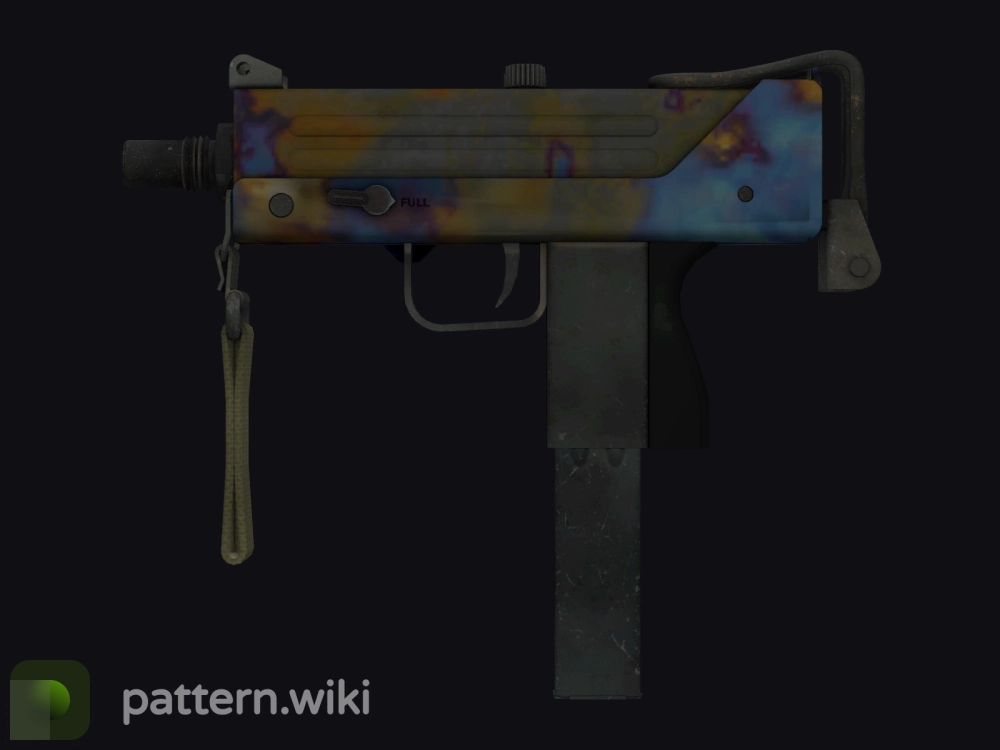 MAC-10 Case Hardened seed 421