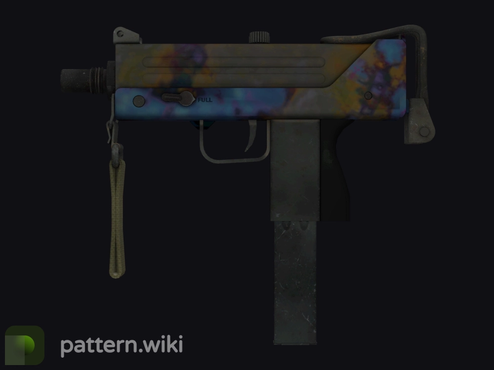 MAC-10 Case Hardened seed 193