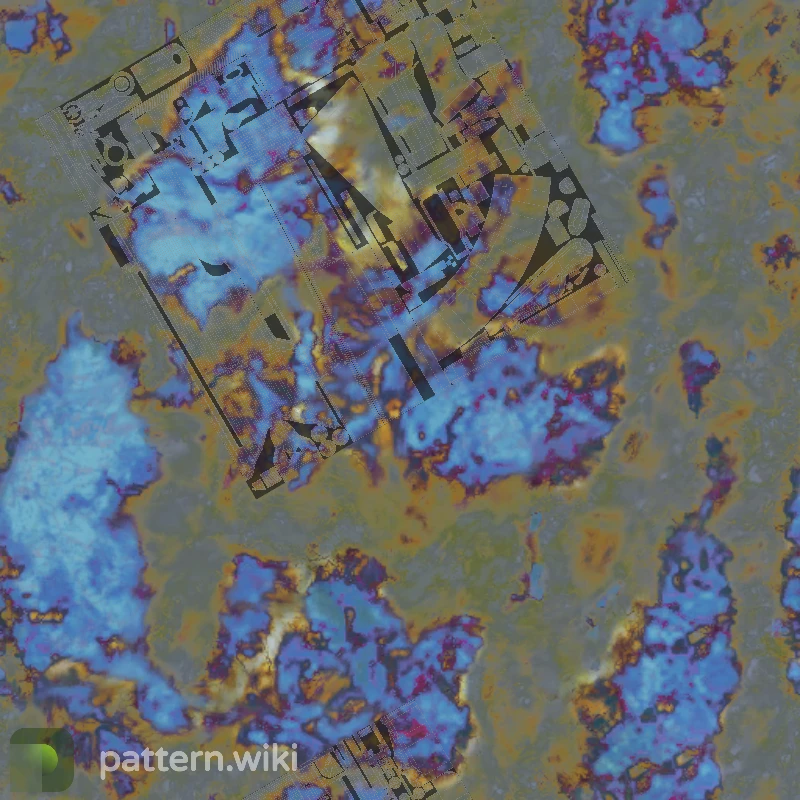 AK-47 Case Hardened seed 529 pattern template