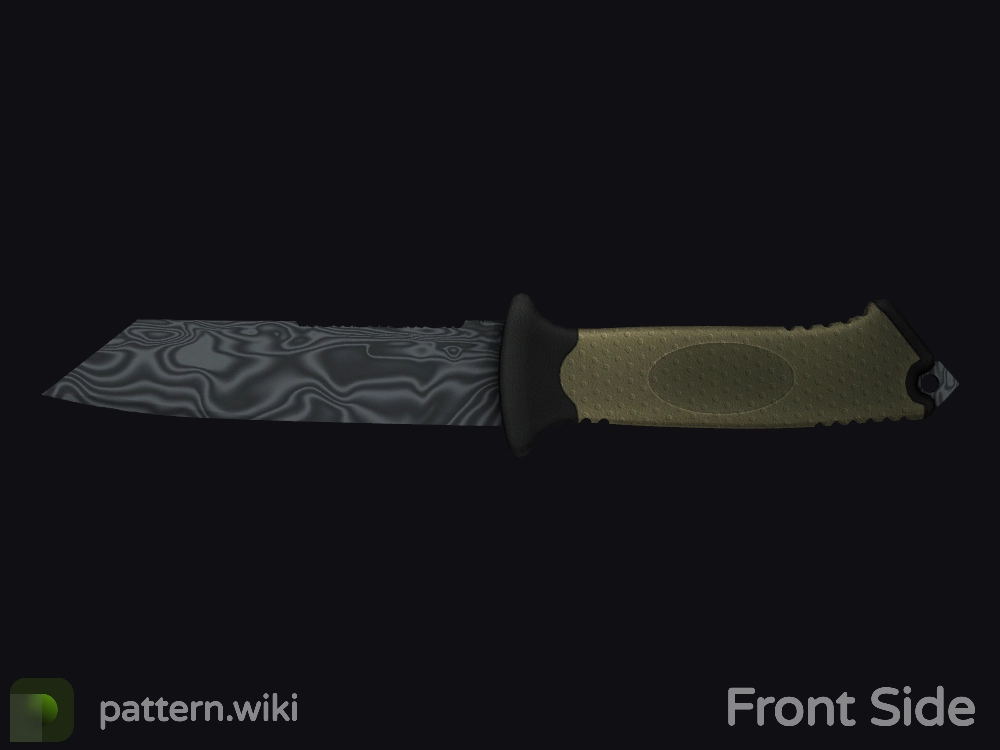 Ursus Knife Damascus Steel seed 819