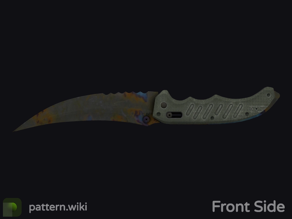 Flip Knife Case Hardened seed 345