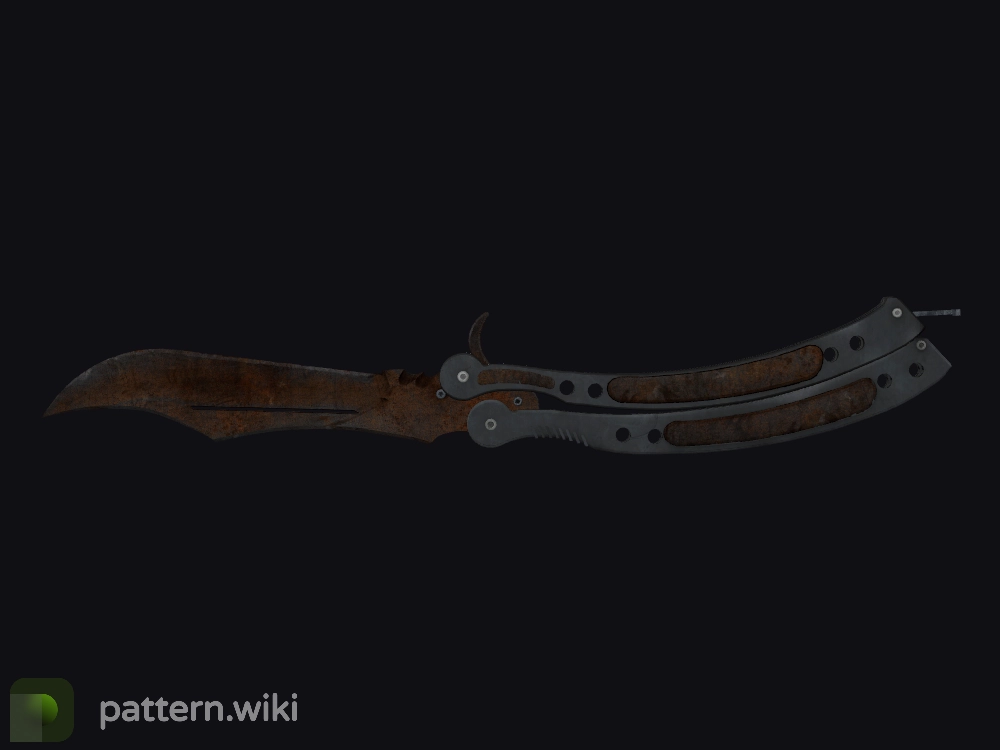 Butterfly Knife Rust Coat seed 856