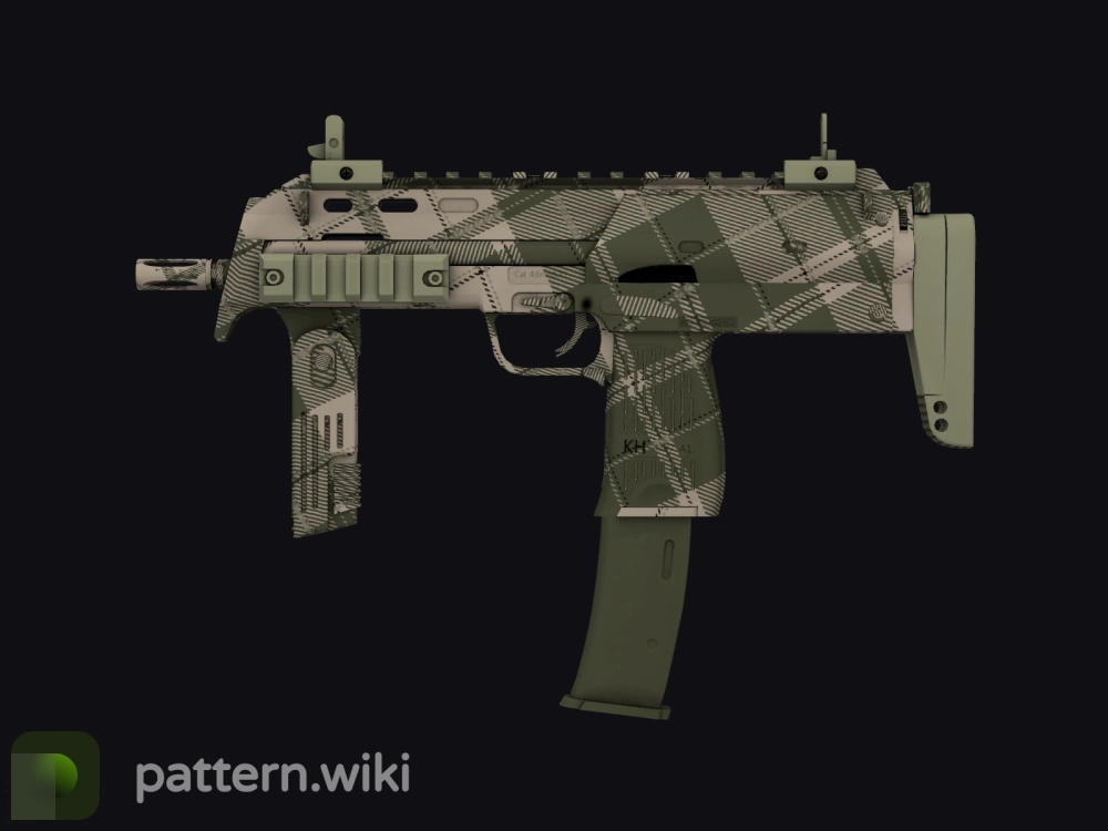 MP7 Olive Plaid seed 514