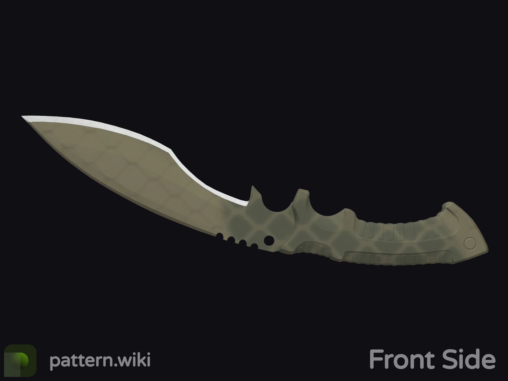 Kukri Knife Safari Mesh seed 437