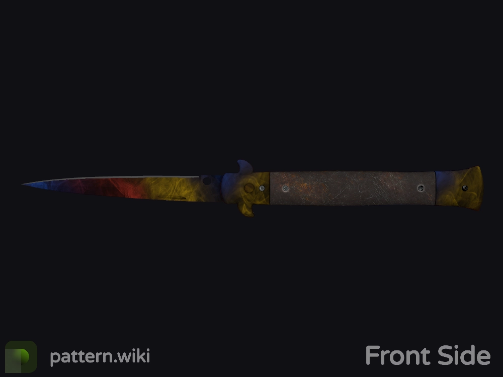 Stiletto Knife Marble Fade seed 910