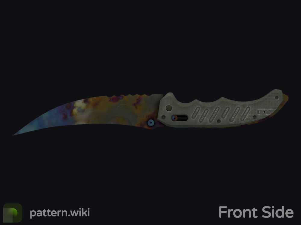 Flip Knife Case Hardened seed 332