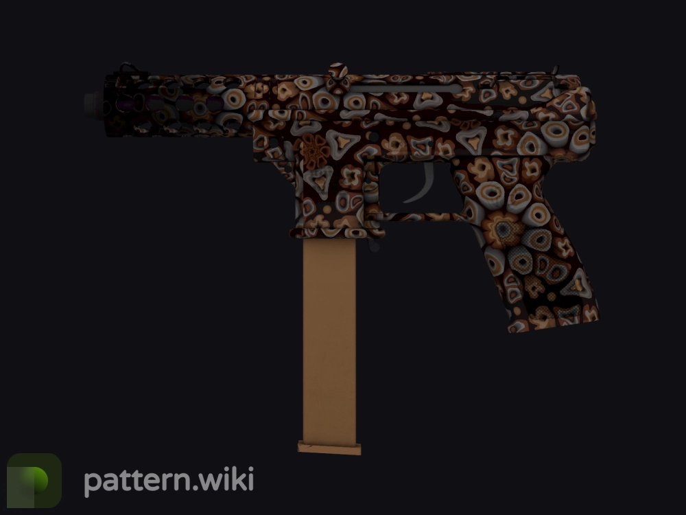 Tec-9 Orange Murano seed 518