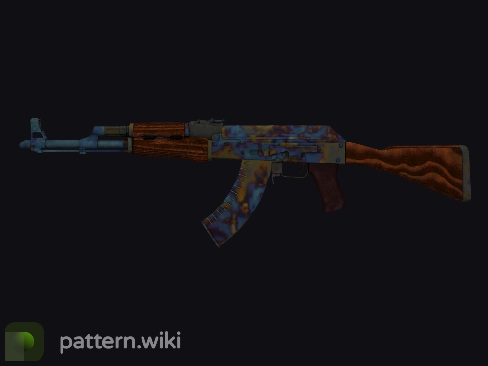 AK-47 Case Hardened seed 796