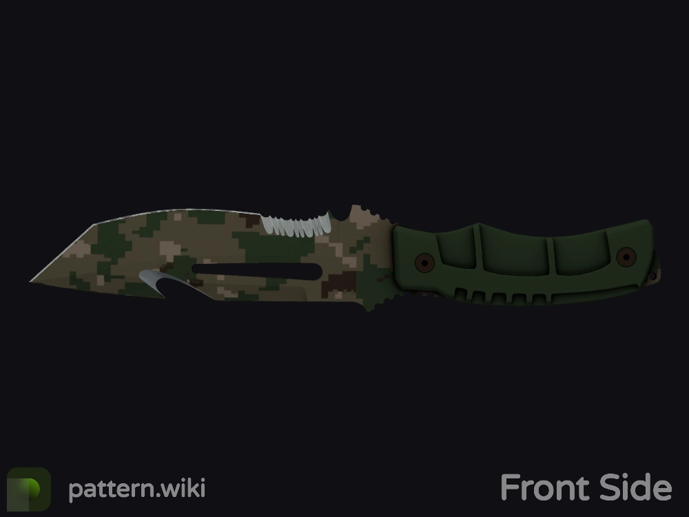 Survival Knife Forest DDPAT seed 101