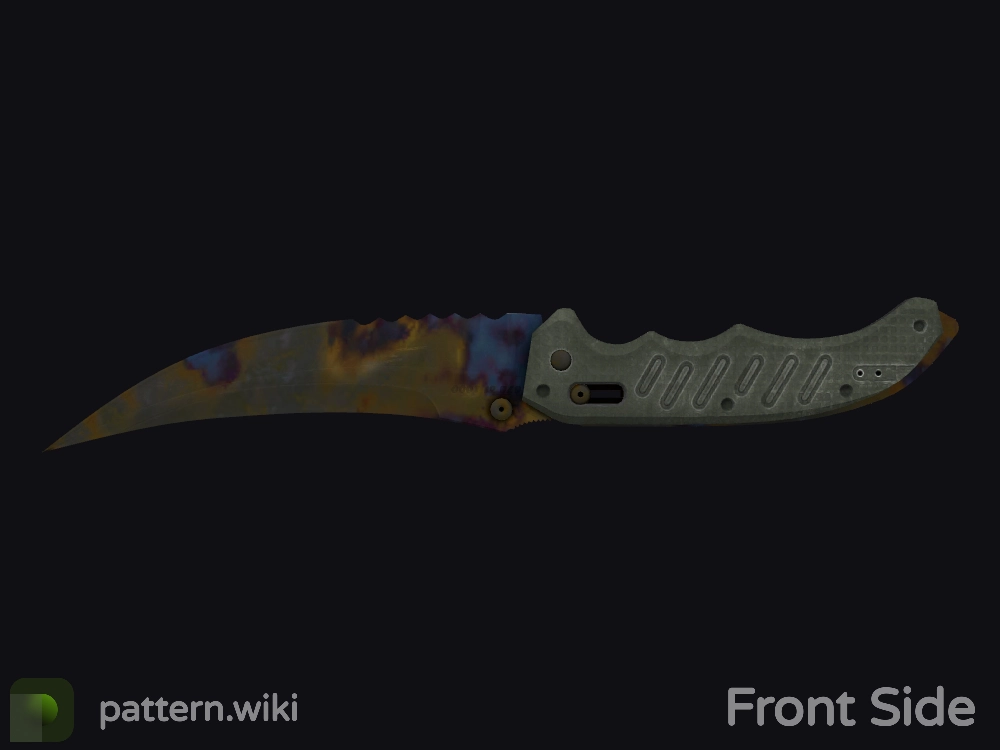 Flip Knife Case Hardened seed 338