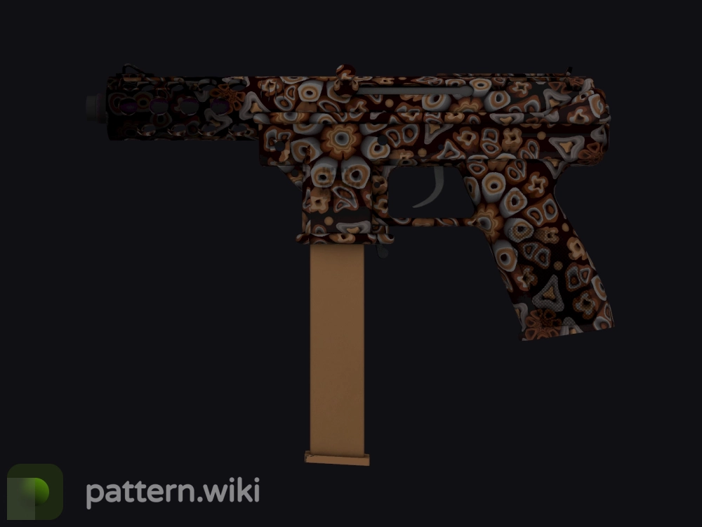 Tec-9 Orange Murano seed 713