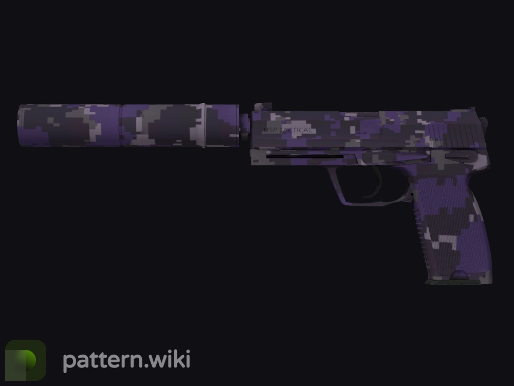 USP-S Purple DDPAT seed 287