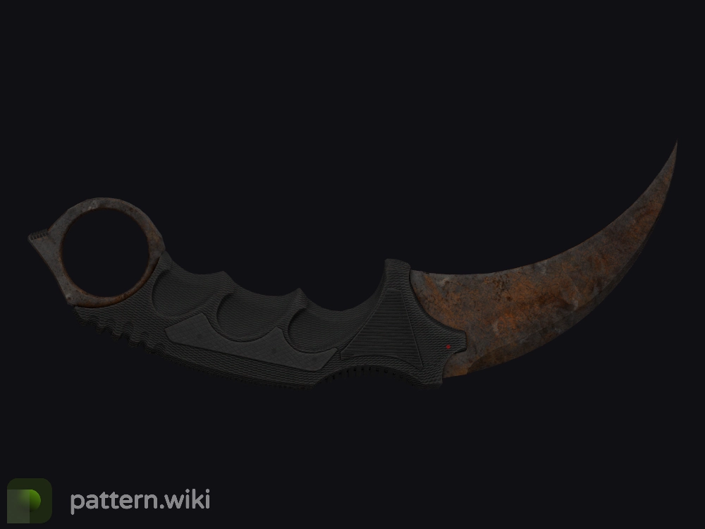 Karambit Rust Coat seed 690