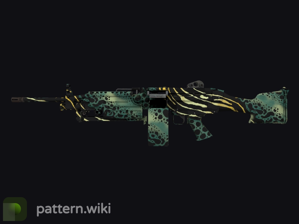 M249 Emerald Poison Dart seed 956