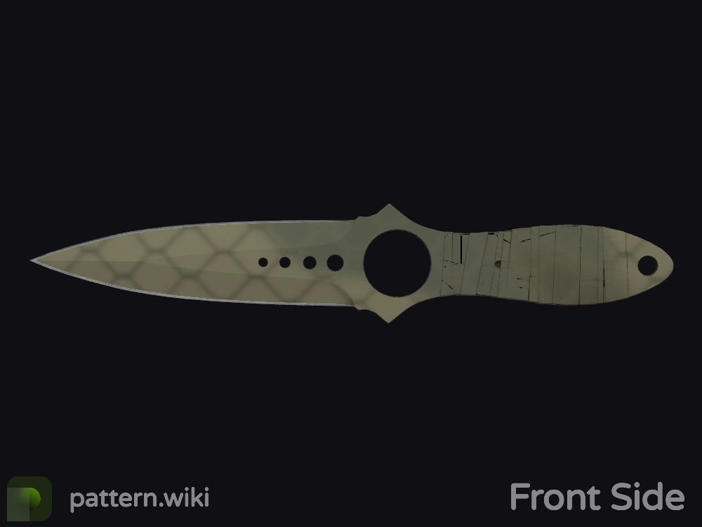 Skeleton Knife Safari Mesh seed 826