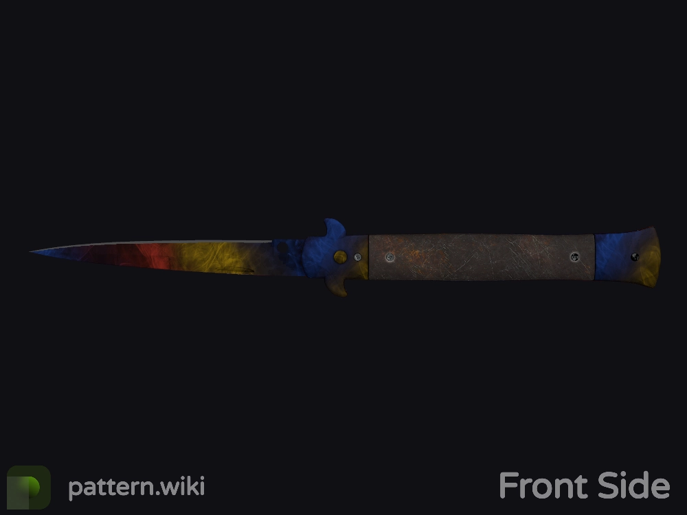 Stiletto Knife Marble Fade seed 584