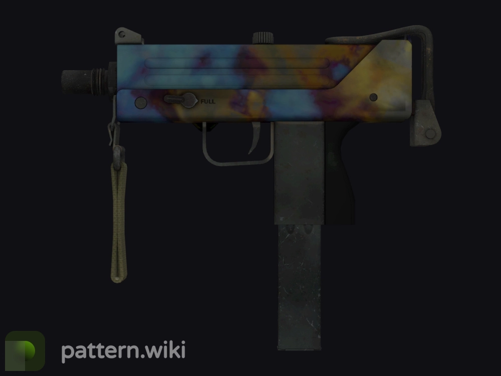 MAC-10 Case Hardened seed 615