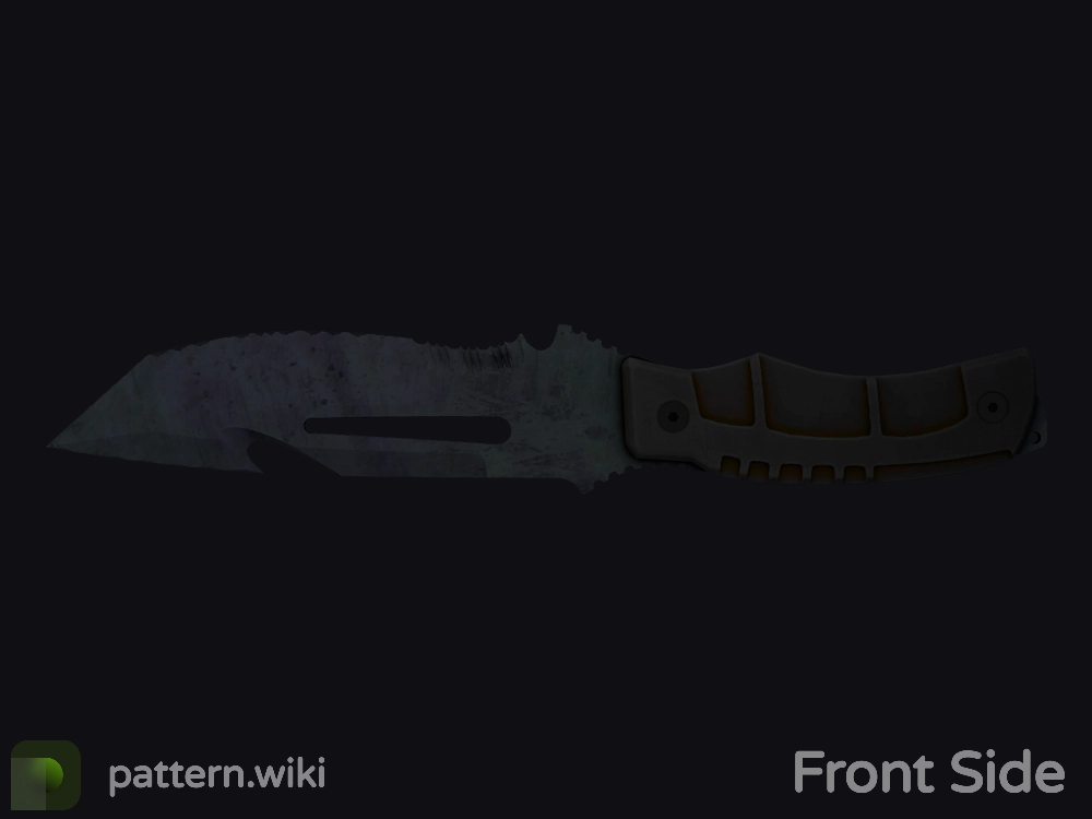 Survival Knife Blue Steel seed 909