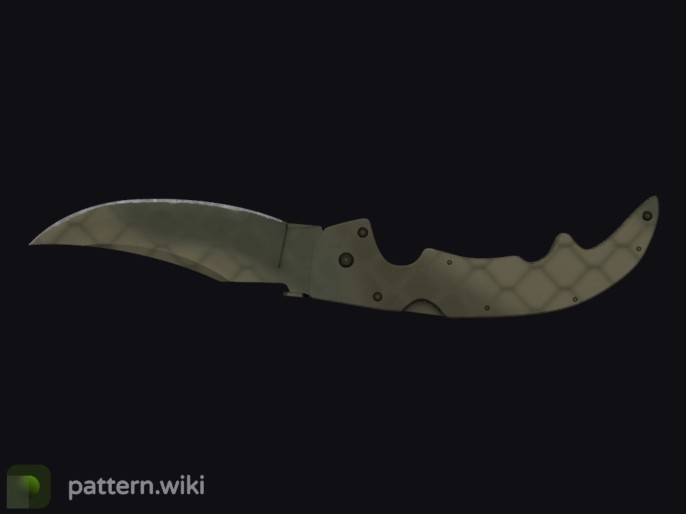 Falchion Knife Safari Mesh seed 924