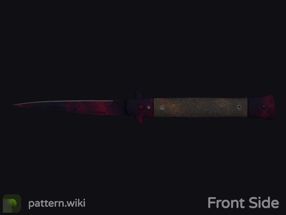 Stiletto Knife Doppler seed 328