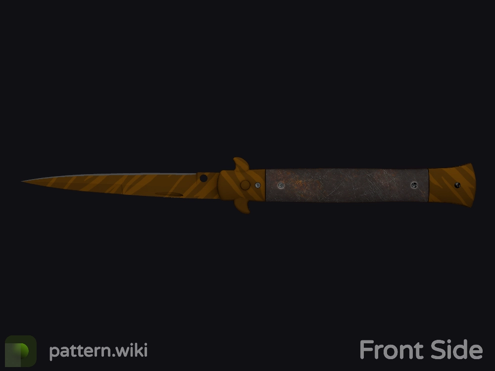 Stiletto Knife Tiger Tooth seed 352