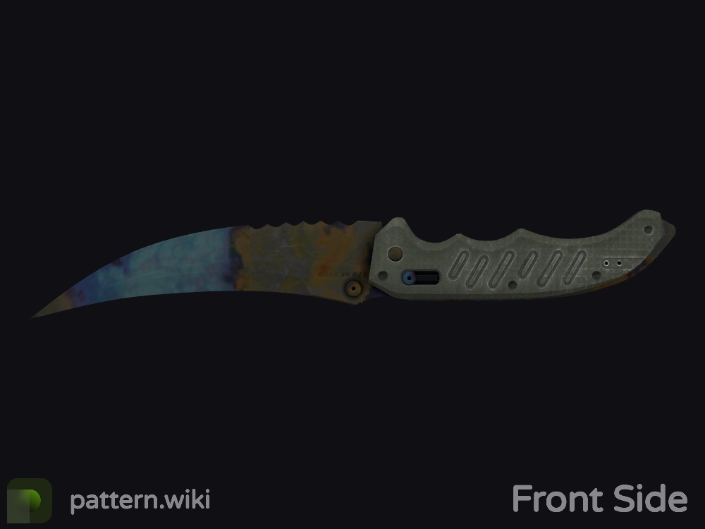 Flip Knife Case Hardened seed 306