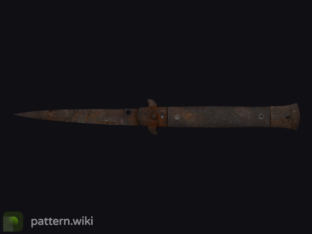 Stiletto Knife Rust Coat seed 343