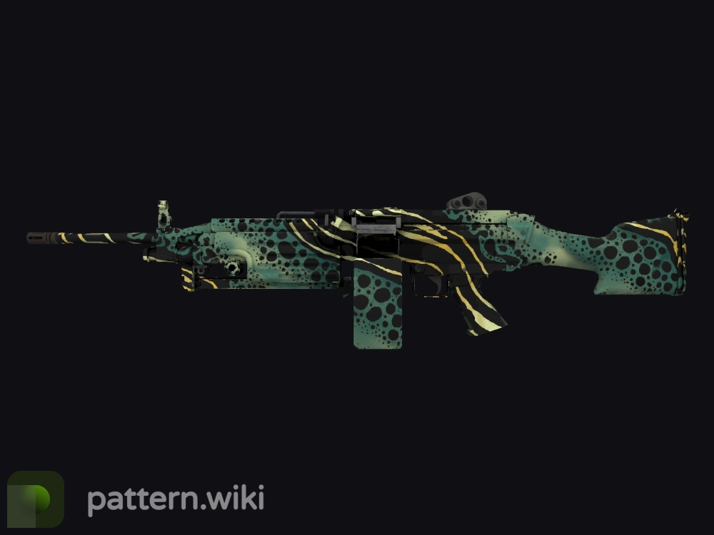 M249 Emerald Poison Dart seed 882