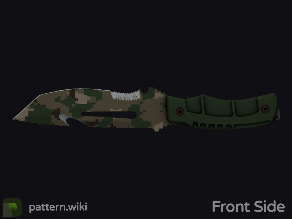 Survival Knife Forest DDPAT seed 184