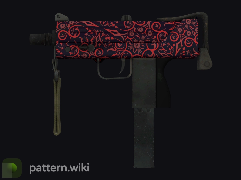 MAC-10 Red Filigree seed 250