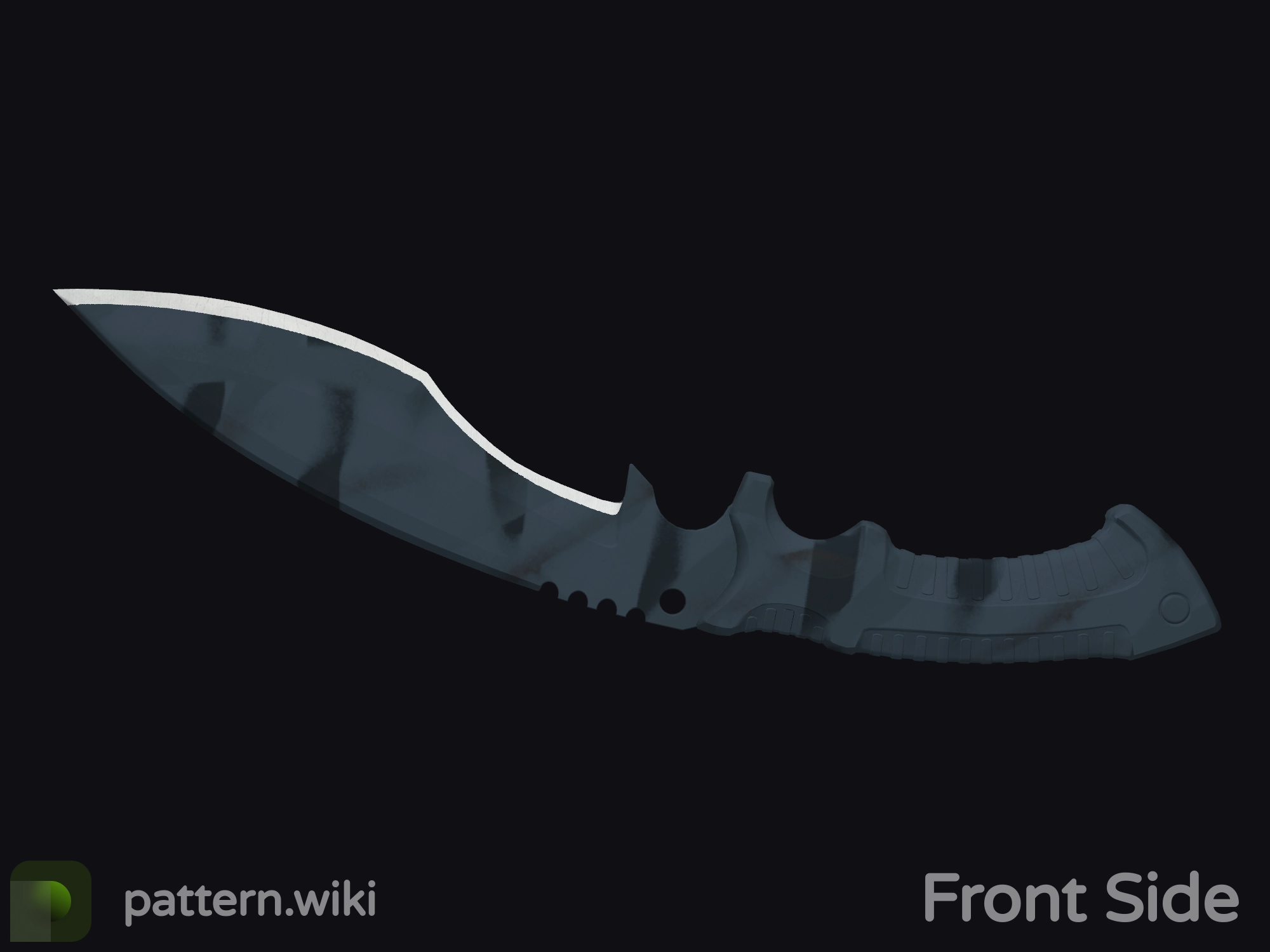 Kukri Knife Night Stripe seed 718