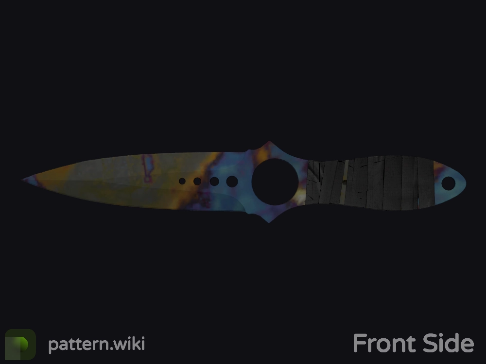 Skeleton Knife Case Hardened seed 411