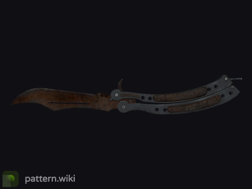 Butterfly Knife Rust Coat seed 46