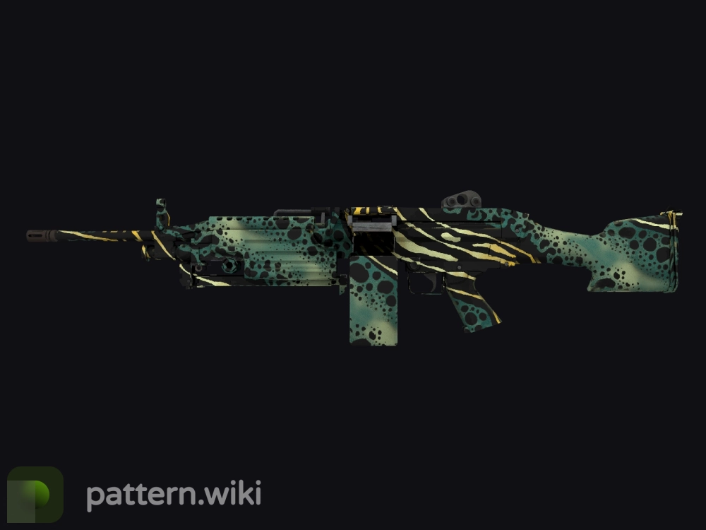 M249 Emerald Poison Dart seed 604