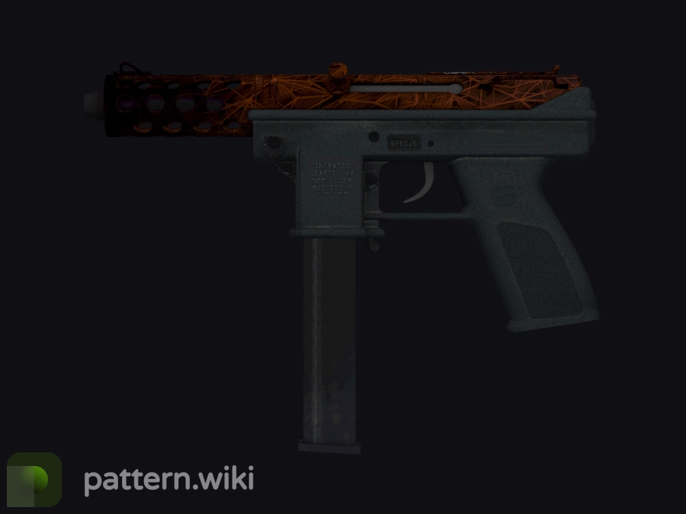 Tec-9 Red Quartz seed 427